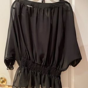 Stunning black ladies blouses